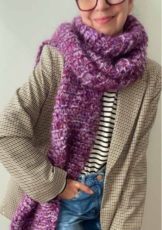 ZAMIRA Scarf von Lotilda - Strickpaket