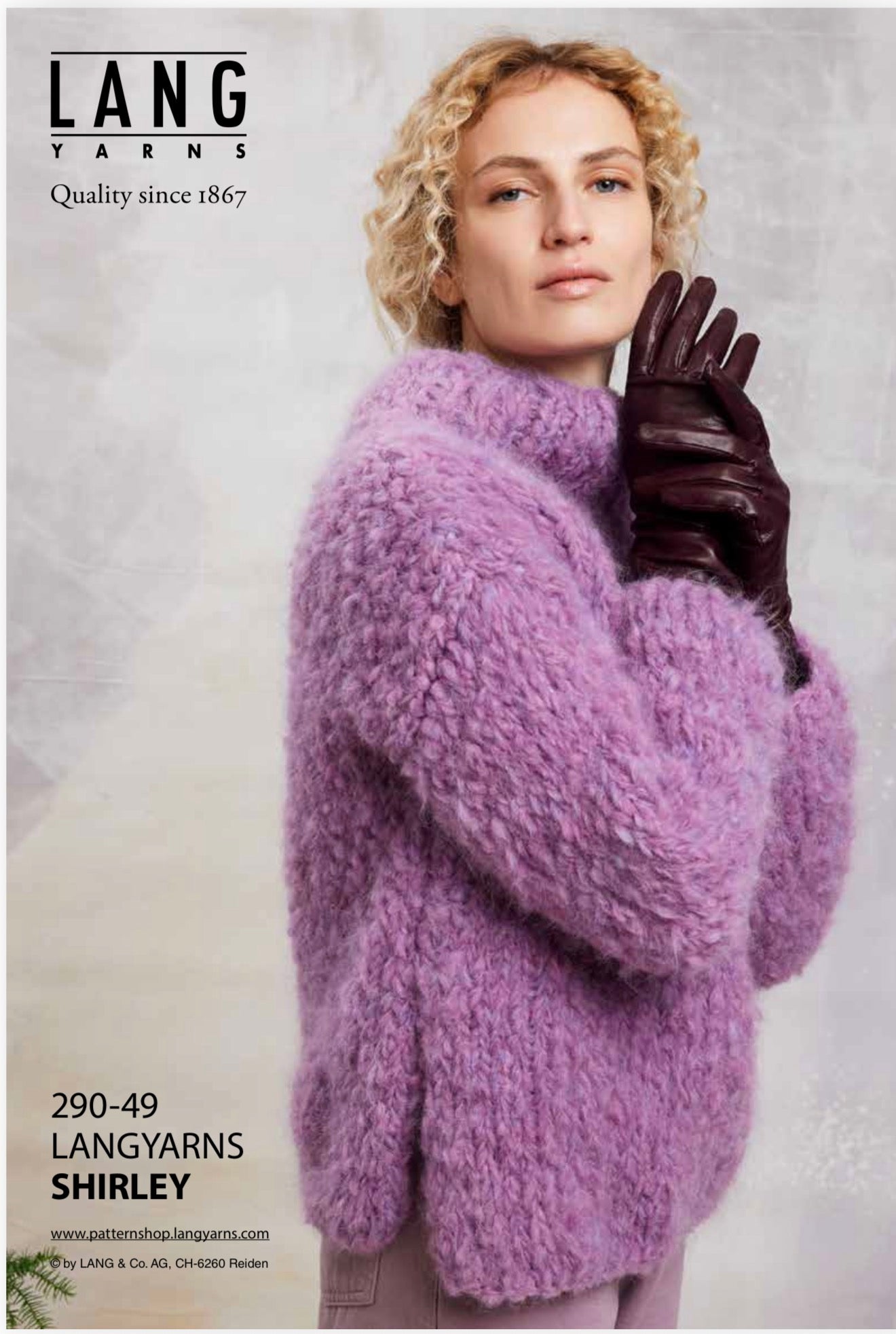 Shirley -Pulli von Langyarns - Materialpaket mit Anleitung