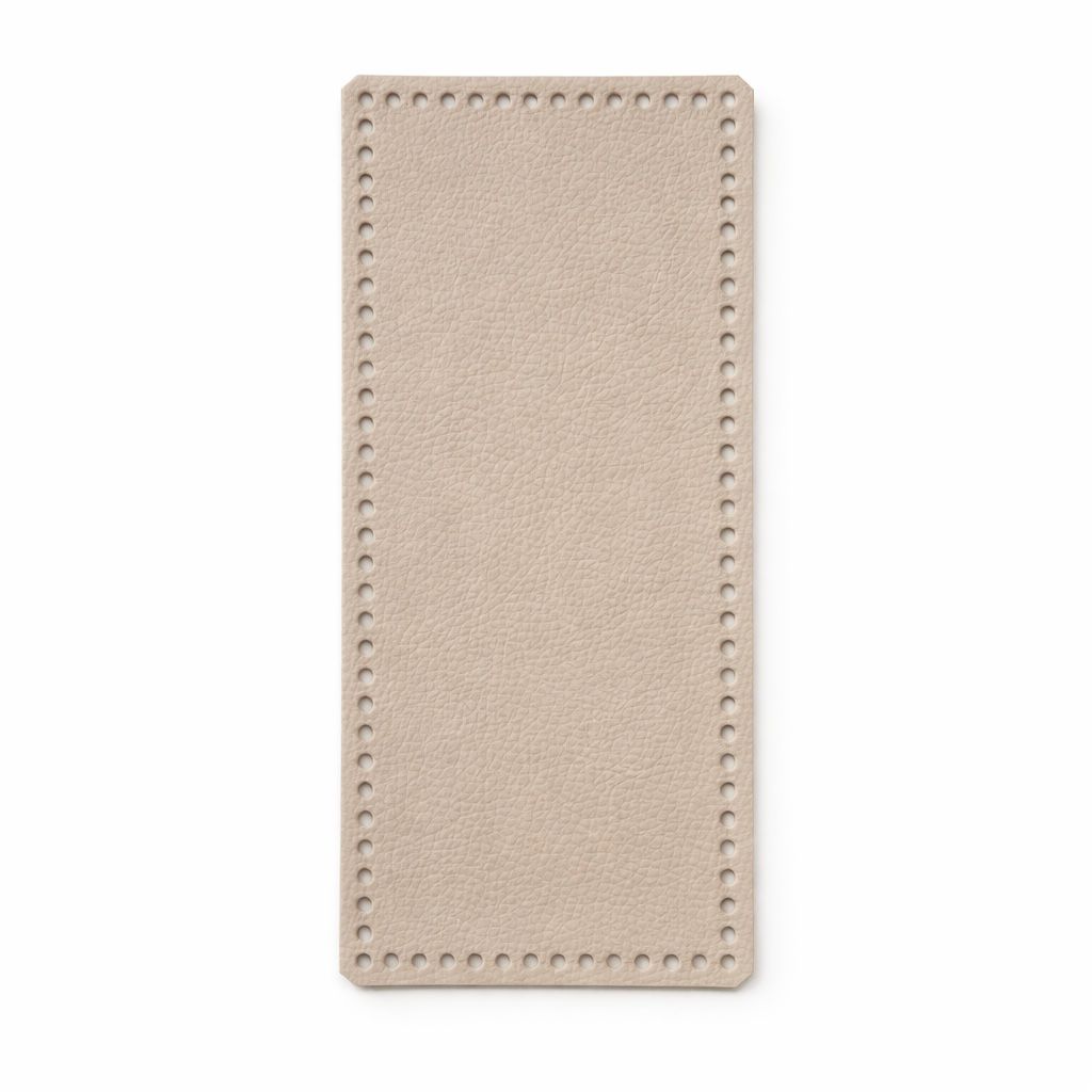 Lederboden für Häkeltaschen, gelocht von OSdesign  - klein