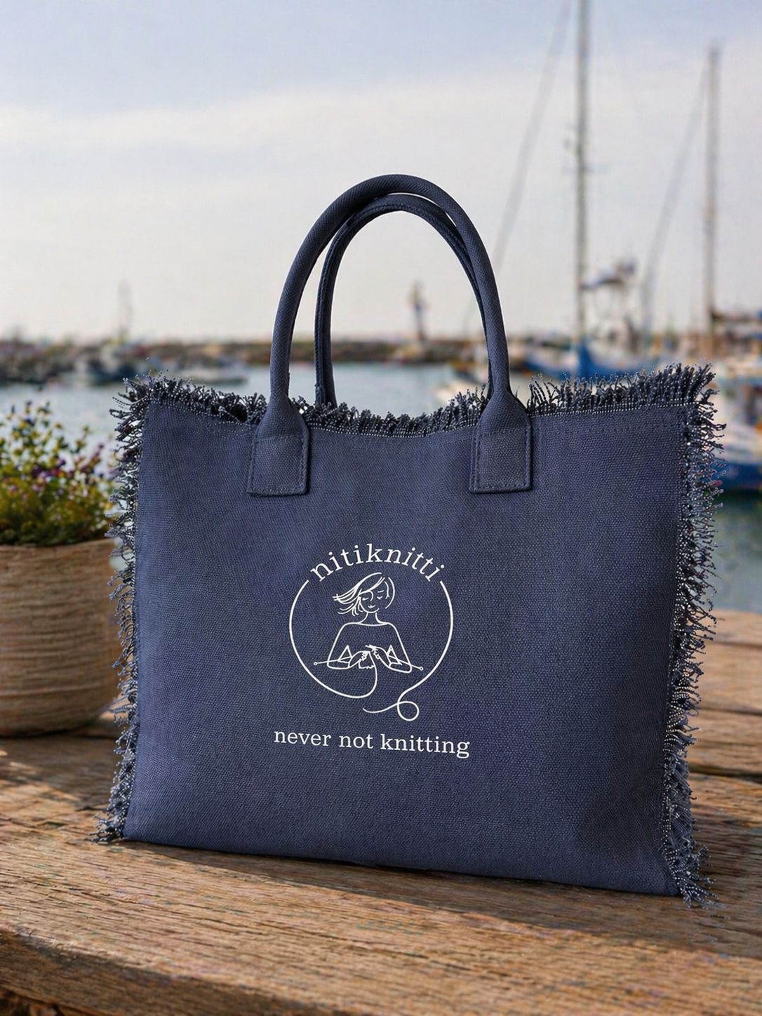 Beach-Bag Nitiknitti - Never not knitting