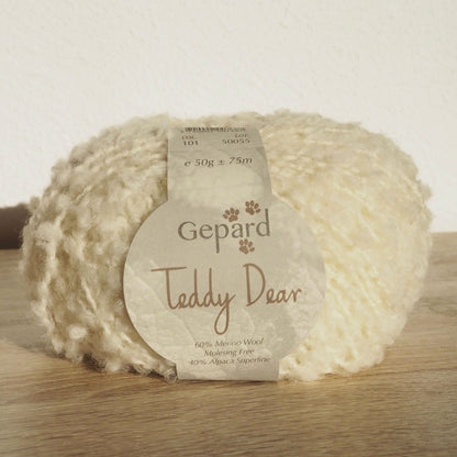 Teddy Dear Bouclégarn von Gepard Garn