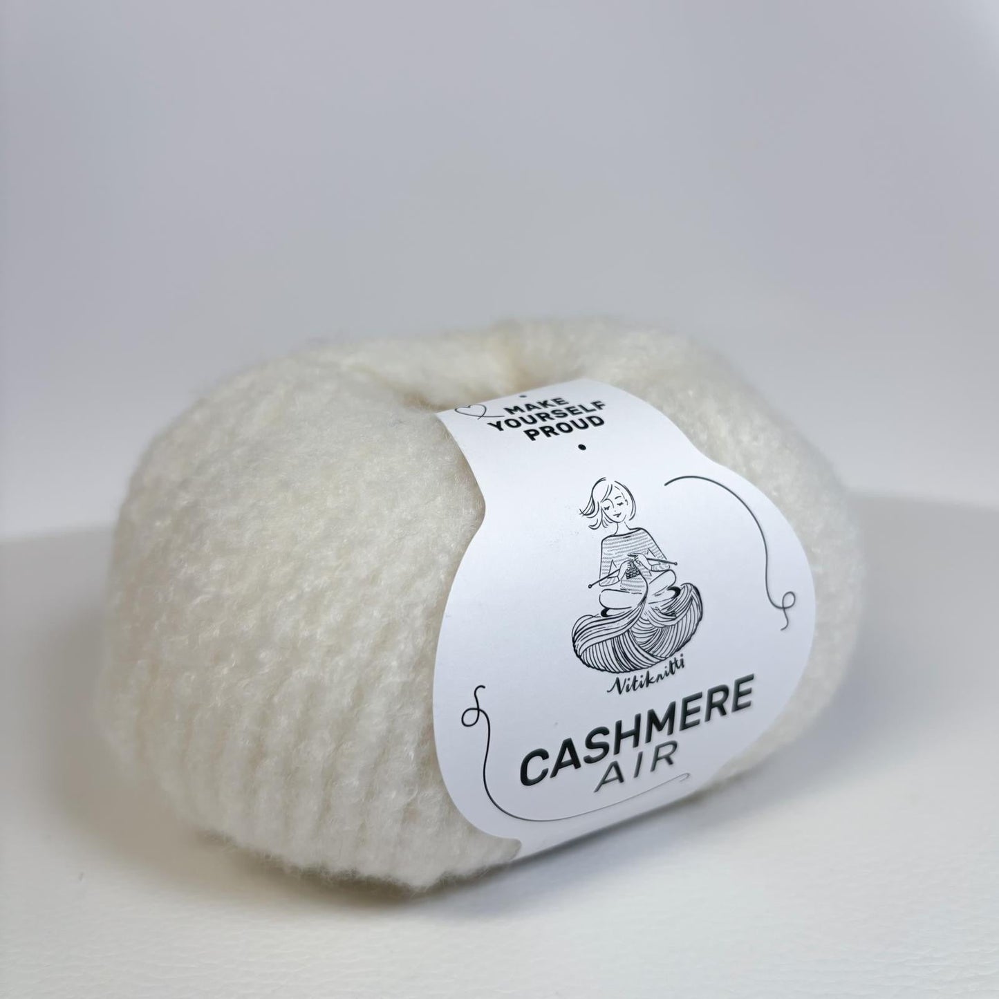 Strickpaket Cashmere-Dreieckstuch "Ute"