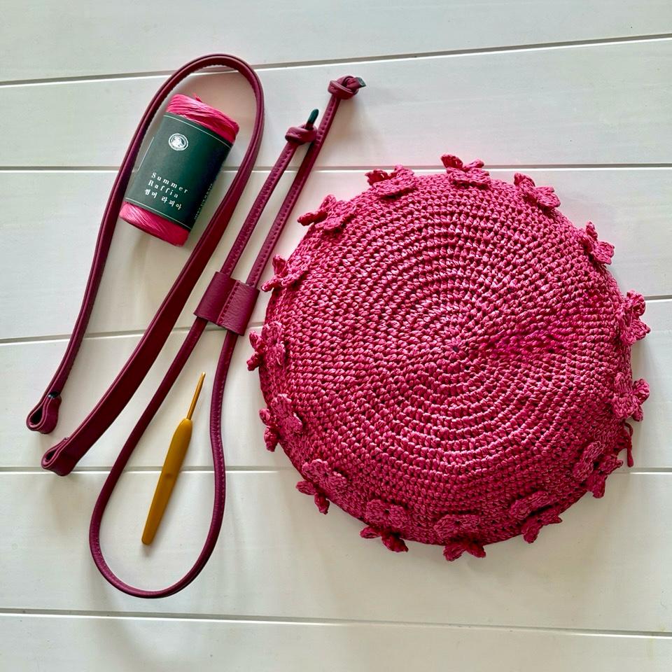 Häkelanleitung Summer Rose Bag von Anja Müller