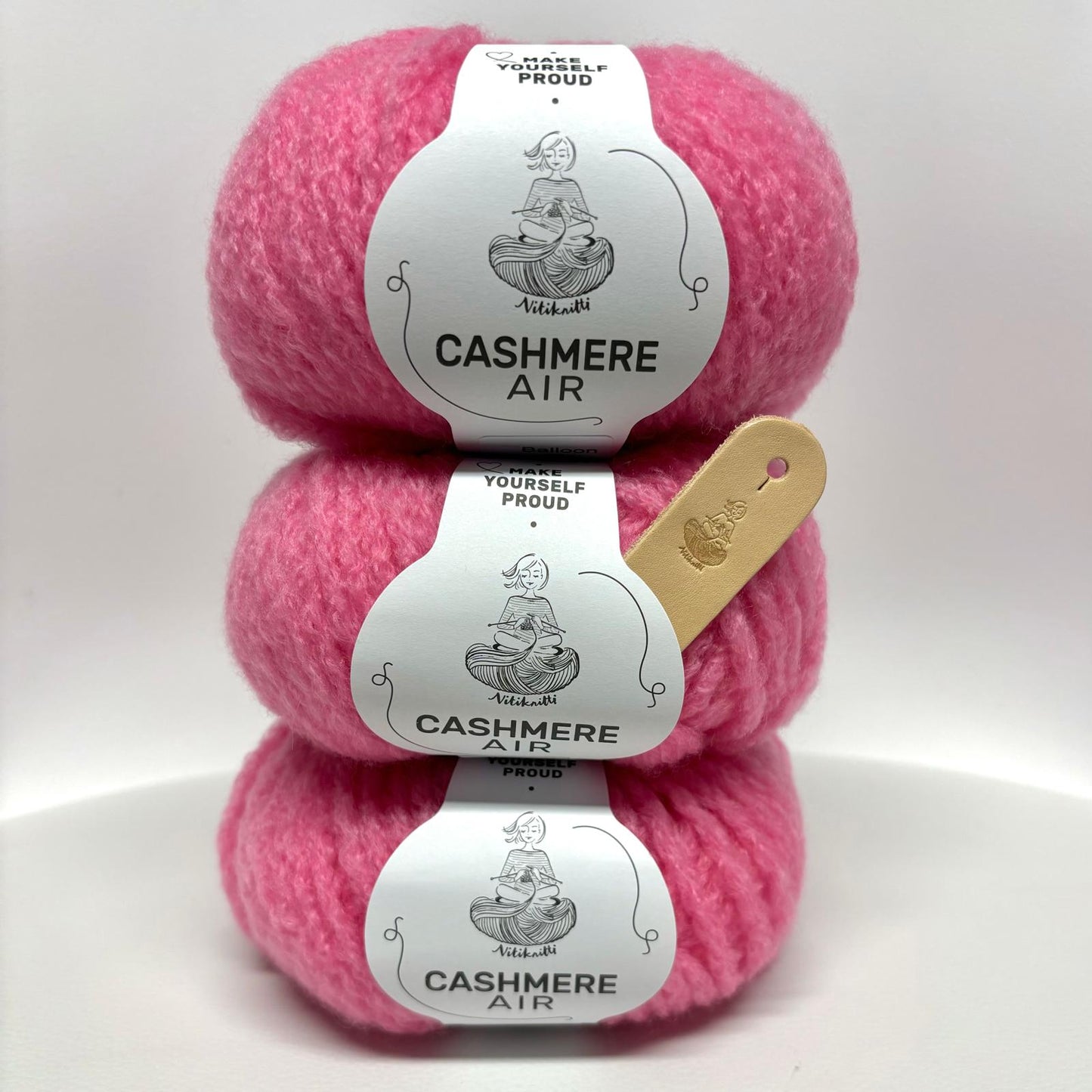 Nitis Cashmere-Mütze als Strickpaket