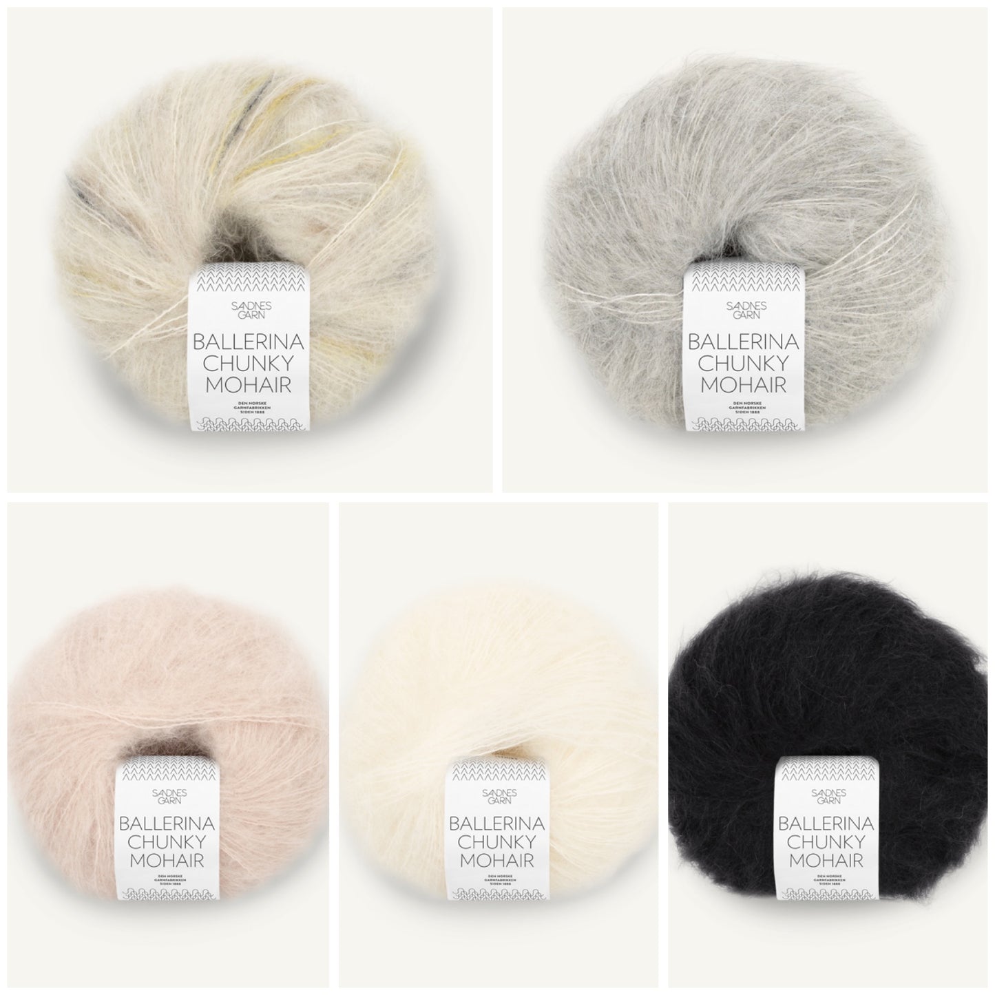 Ballerina Chunky Mohair von Sandnes Garn