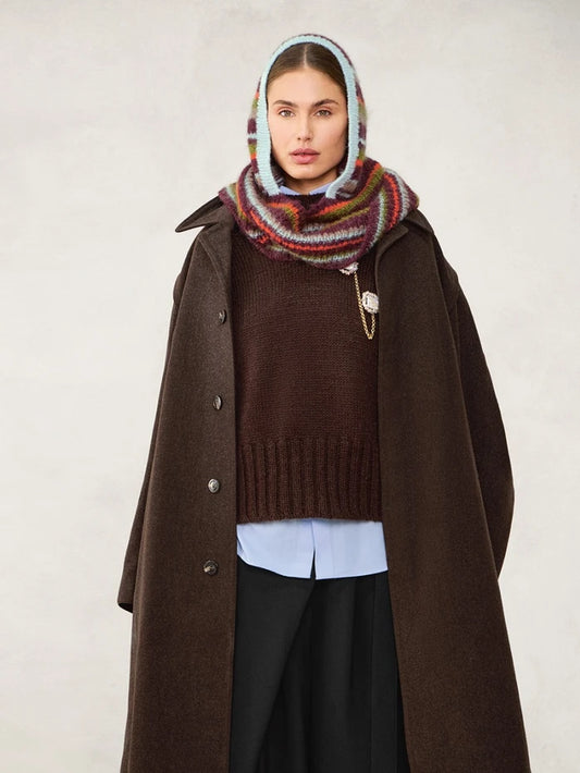 Snuggle Hood - Strickanleitung Sandnes