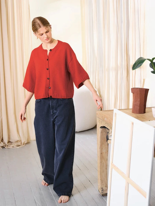 Lia Cardigan - Strickanleitung Sandnes