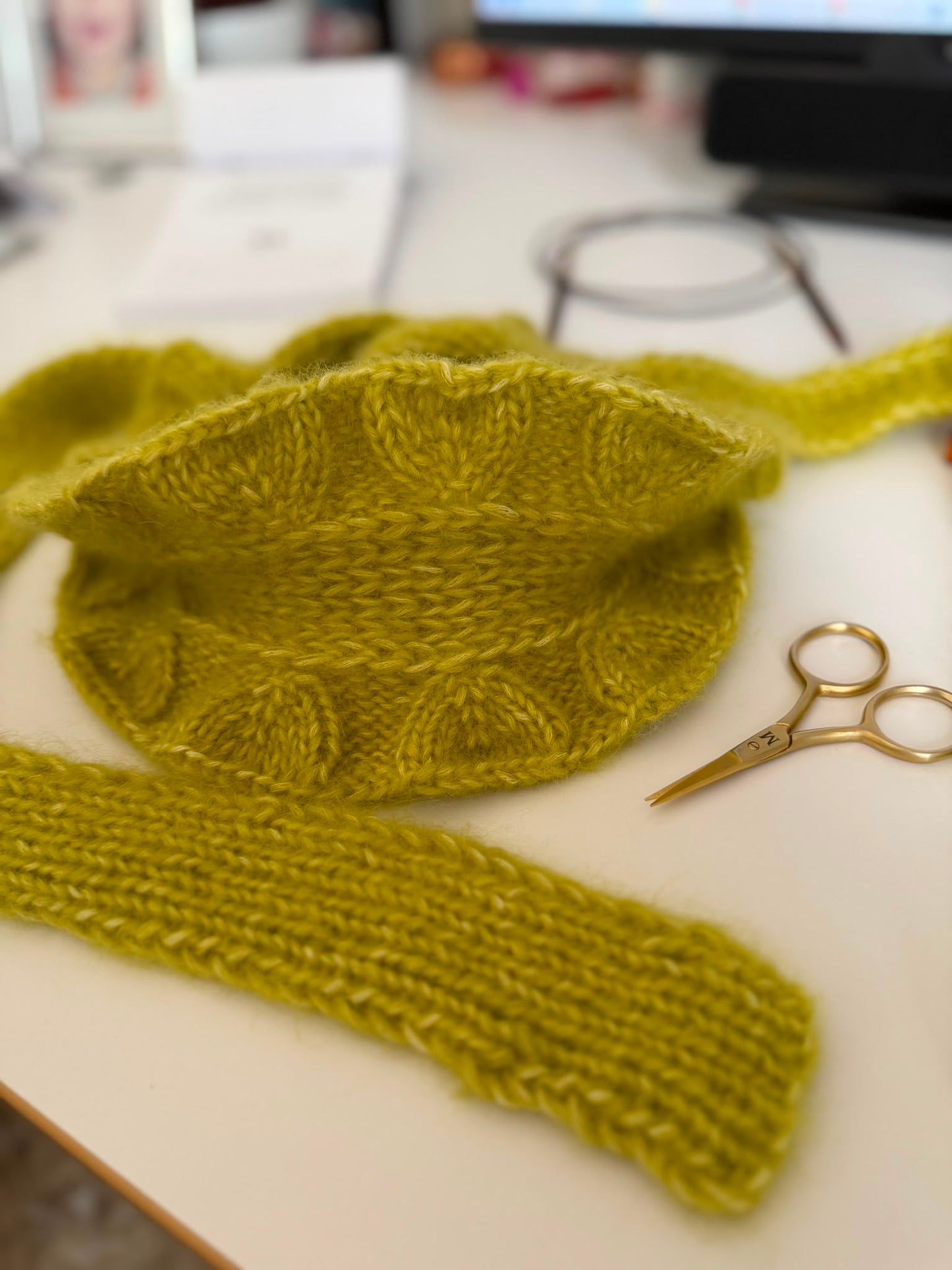 Strickpaket "Ruffle Truffle Shawl" von Knitsi_Fritzi