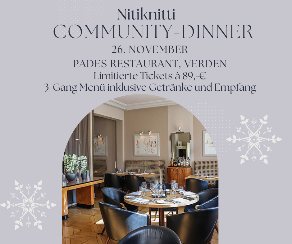 SAVE THE DATE !!! Community Winter Dinner am 26. November ab 18:00 Uhr in Pades Rest.