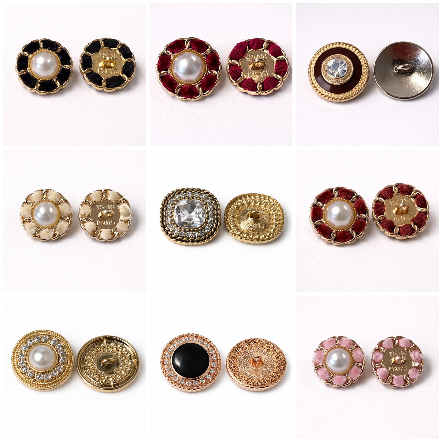 Knöpfe- "Collection Parisienne"