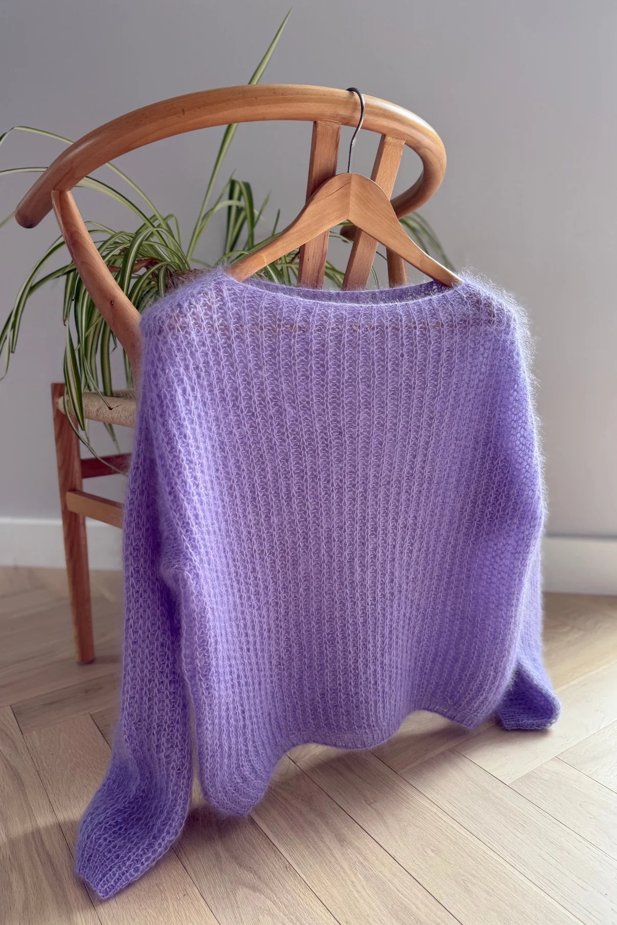 Jeanne Blouse von Majogarn aus Pearl Mohair - Strickanleitung deutsch als Download