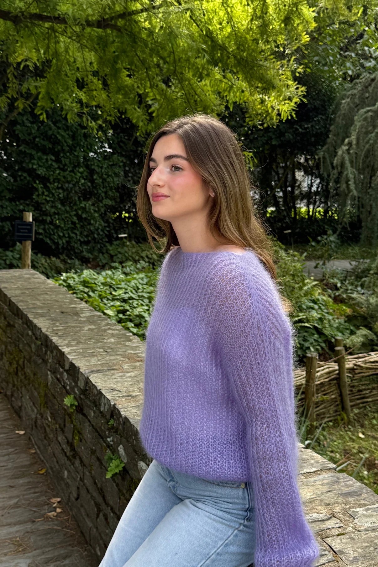 Jeanne Blouse von Majogarn aus Pearl Mohair - Strickanleitung deutsch als Download