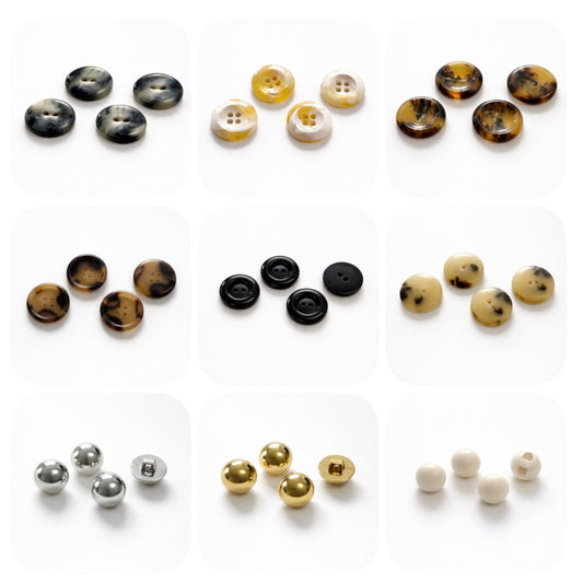 Basic- und Kugel-Knöpfe