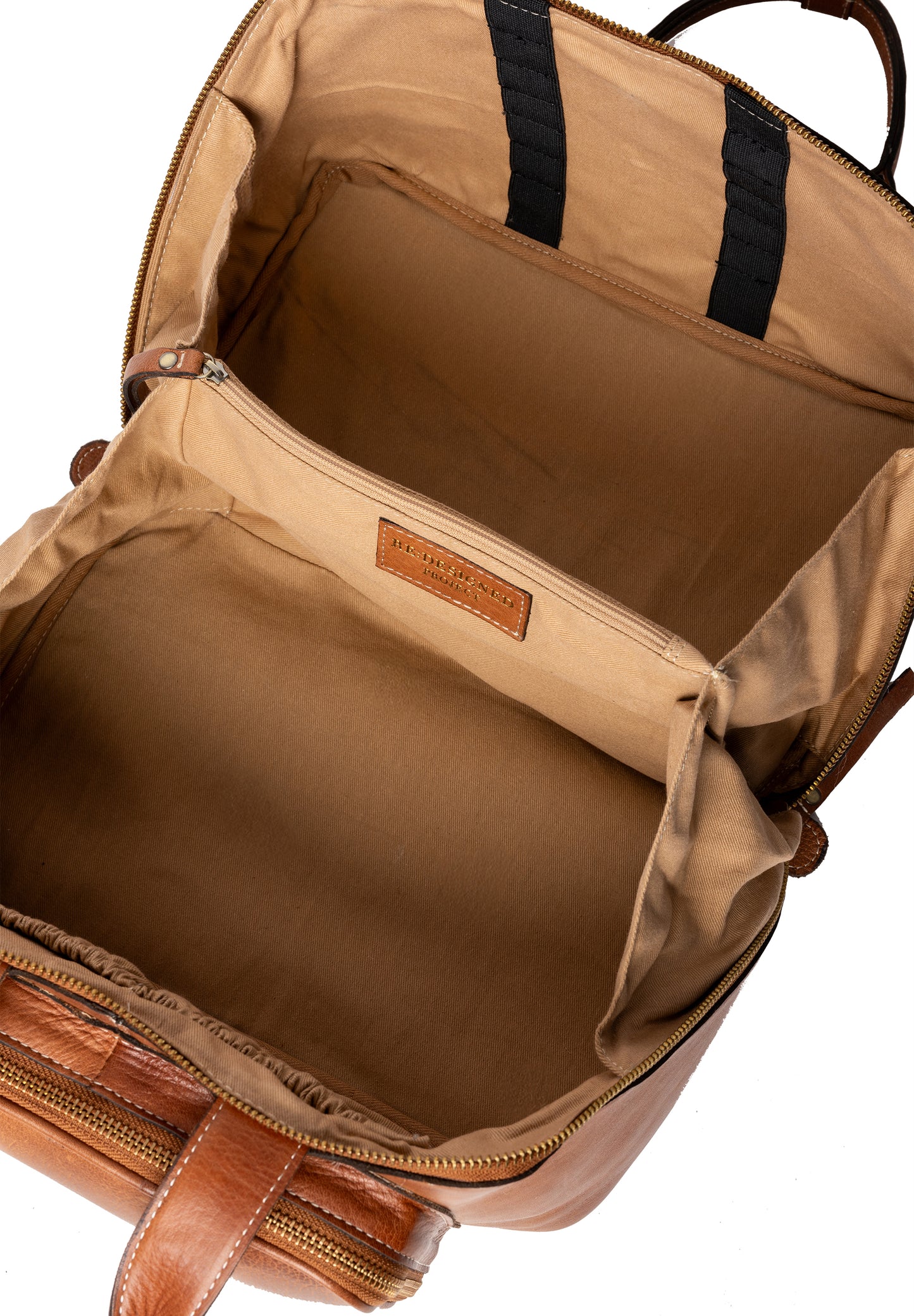 RE:DESIGNED Project 039 Leder-Projekttasche mit Außentasche