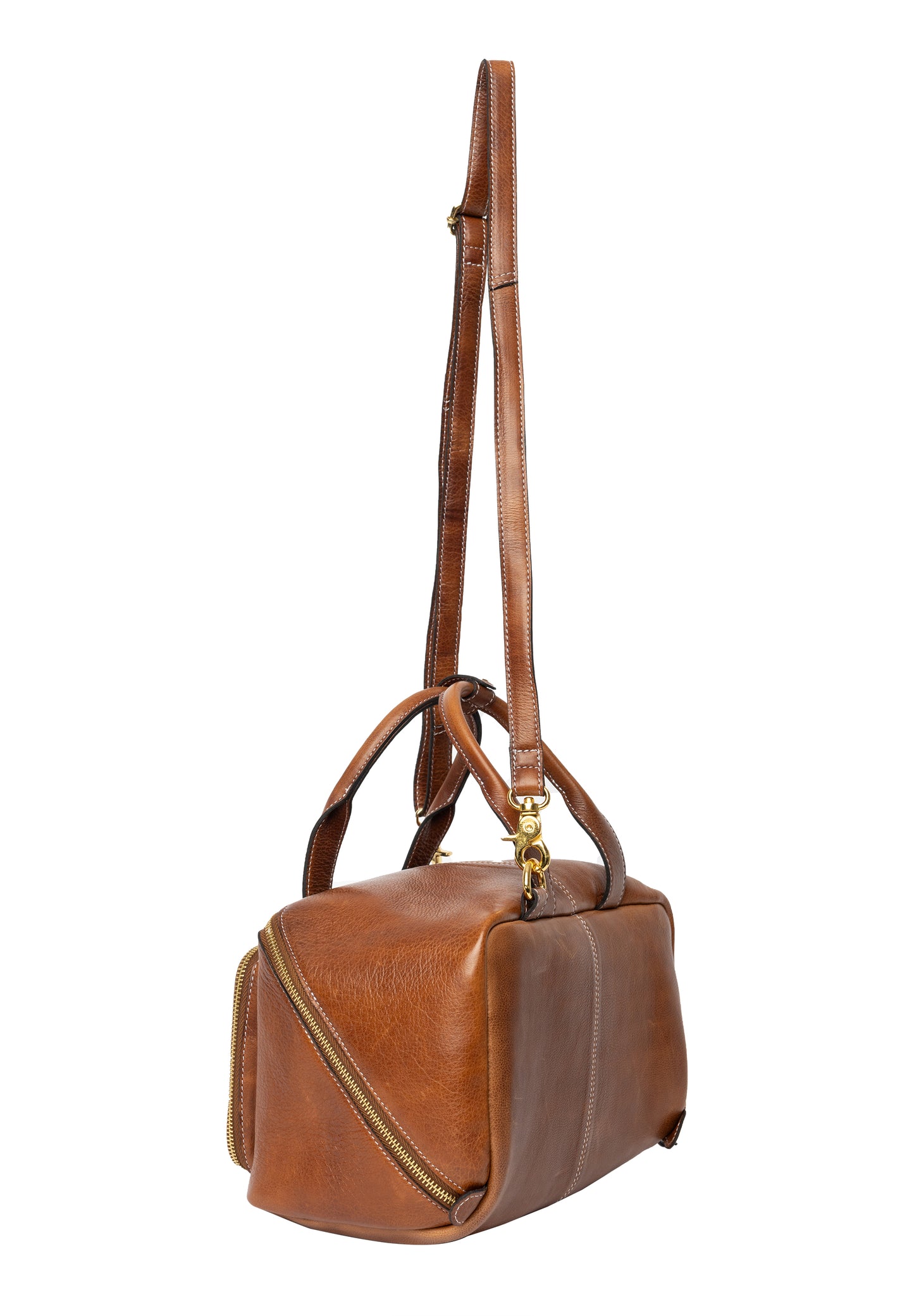 RE:DESIGNED Project 039 Leder-Projekttasche mit Außentasche