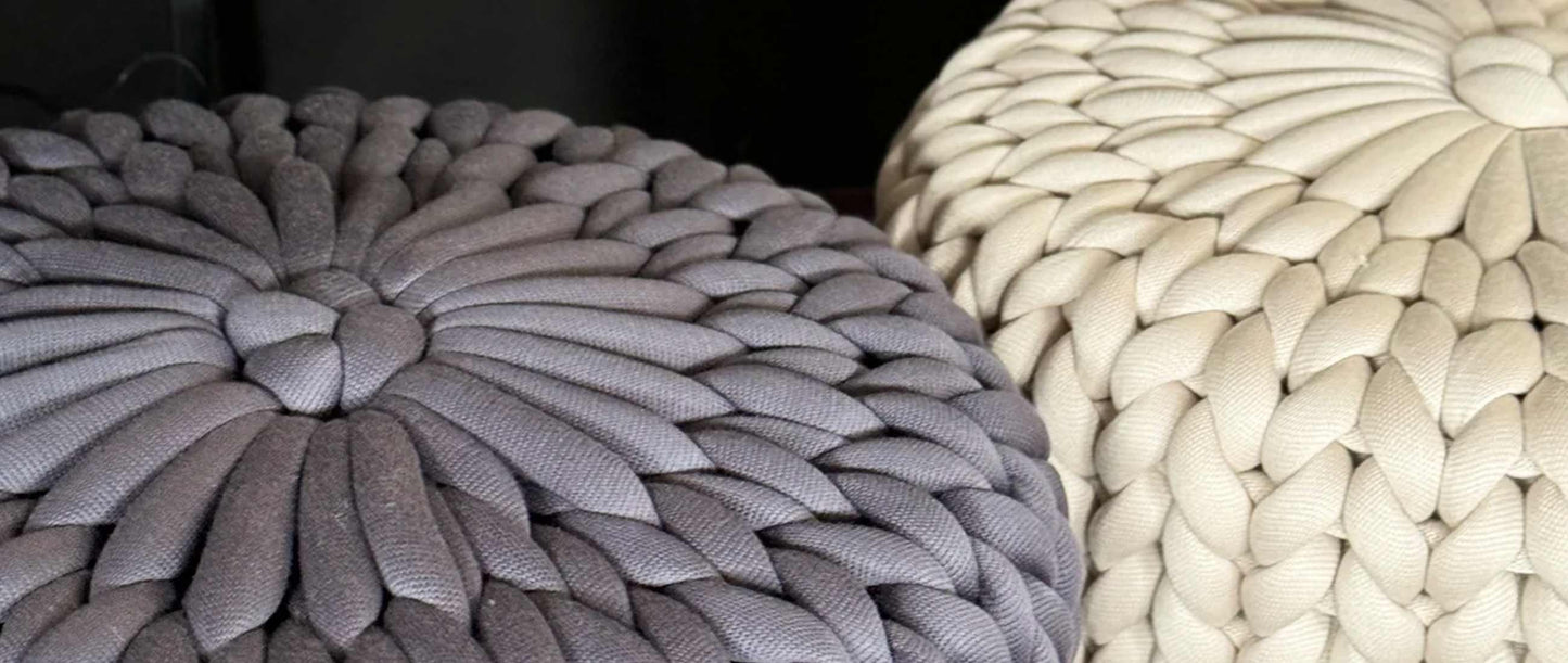 Pouf Workshop mit Bianca am 25. September 14-17 Uhr