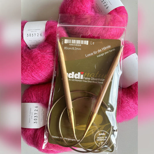 Addi knitting needle (suitable for mohair knitting kit)